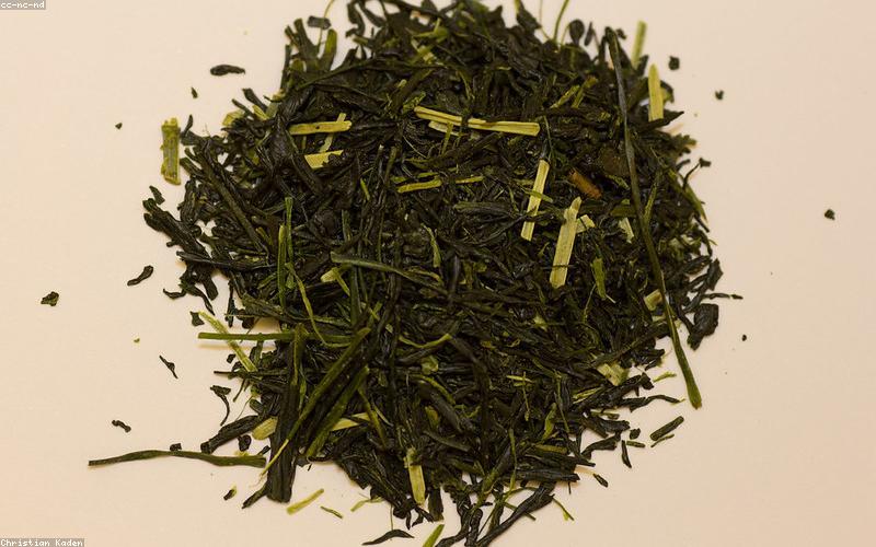 Cận cảnh lá trà xanh tươi