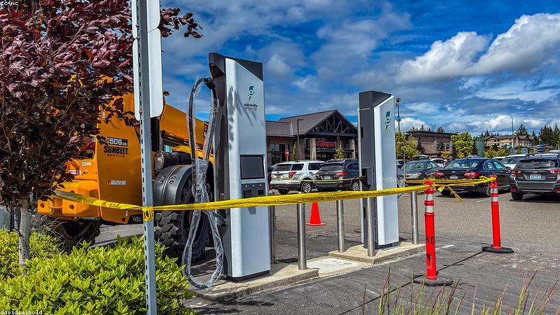 Trạm sạc xe điện hiện đại tại Việt Nam