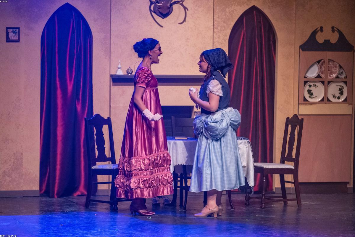 Backstage atmosphere