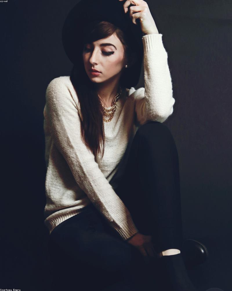 Professional fashion pose