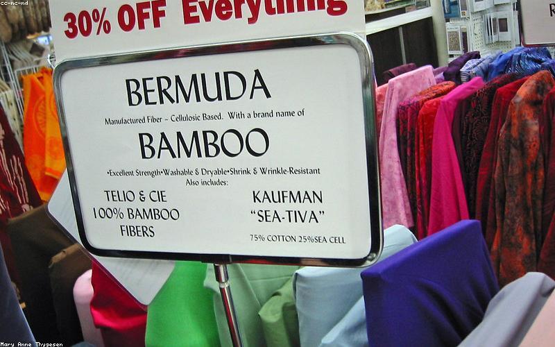 Vải sợi tre tự nhiên cao cấp