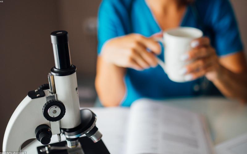 Không gian văn phòng hiện đại với máy pha cà phê