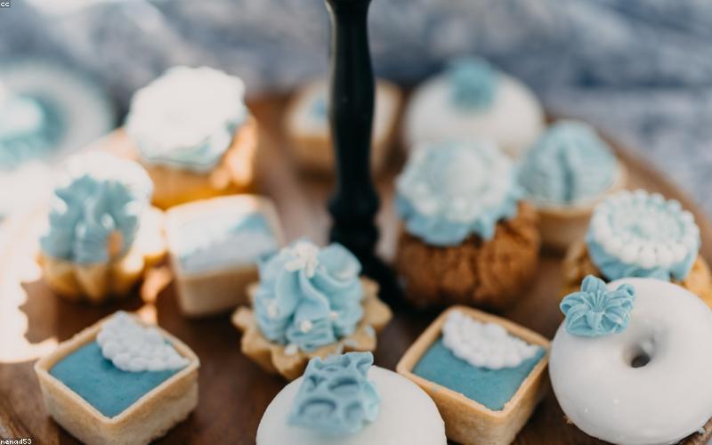 Trang trí bàn tiệc sinh nhật với snack