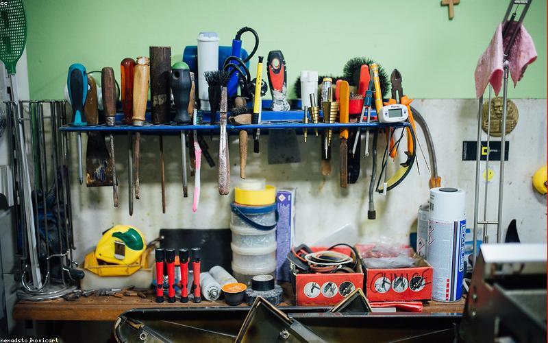 Không gian làm đồ handmade sáng tạo