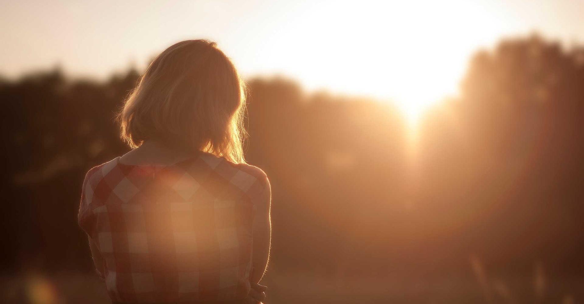 Sunset over Solar Garden