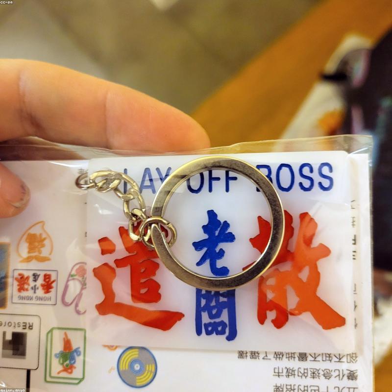 Móc Khóa Resin Chữ Cái Custom