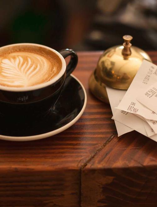 Old vinyl records shelf