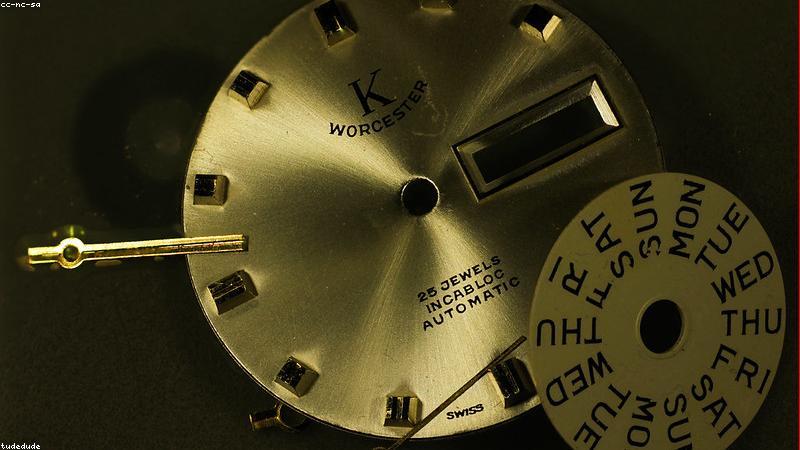 Chi tiết bộ máy đồng hồ