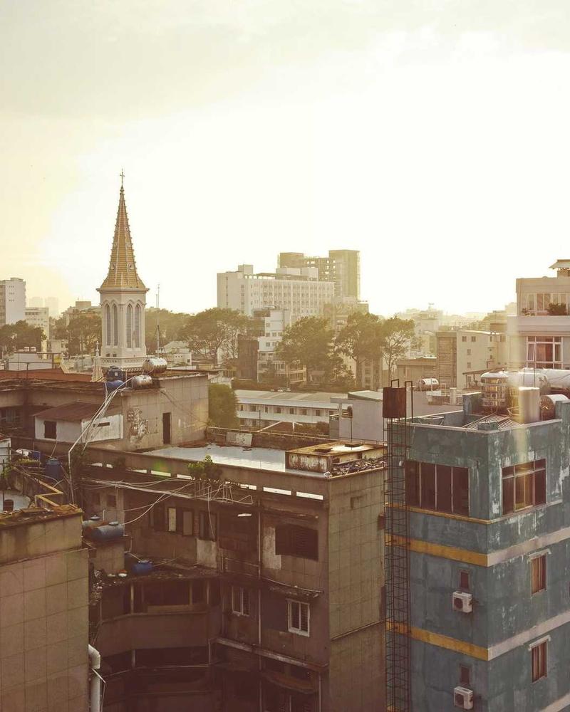 Nhà ở hiện đại với điện mặt trời