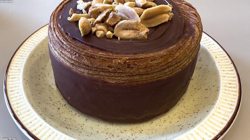 Bánh bông lan mềm mịn từ bột số 8