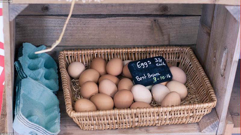 Trứng và sữa tươi nguyên liệu