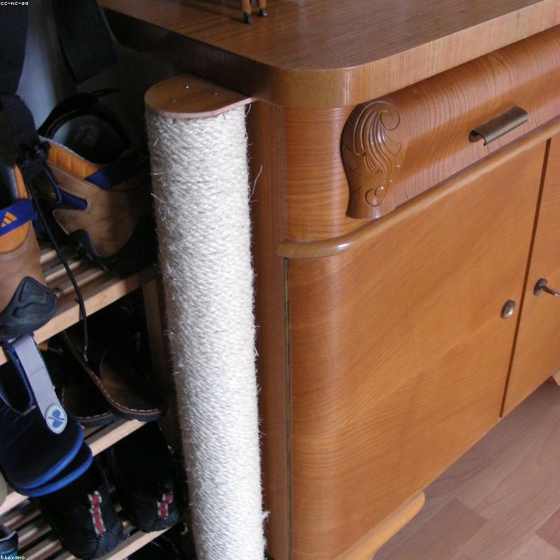 Trụ Cào Móng Cat Tree Mini Tích Hợp Đồ Chơi