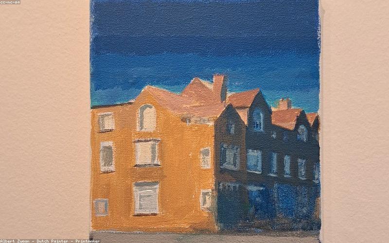 Tranh trừu tượng màu sắc nổi bật