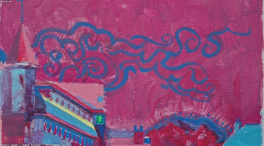 Phân tích chi tiết bề mặt tranh sơn mài đương đại